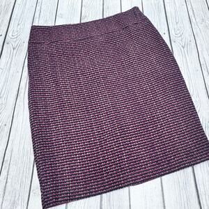 The Limited Lined Tweed Skirt Size 10